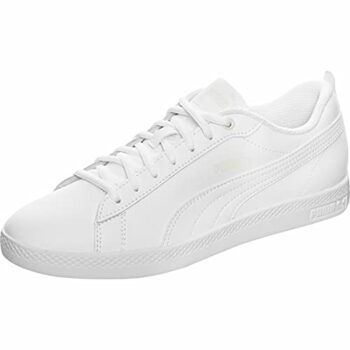 PUMA Smash Wns V2 L Sneaker Basse Femme Puma White-Puma White 39 EU