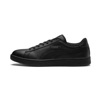 PUMA Puma Smash v2 L Baskets Mixte, Puma Noir Puma Noir, 43 EU