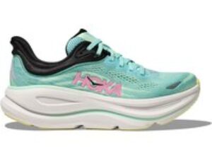 Chaussures HOKA Bondi 9 vert turquoise rose femme - 36
