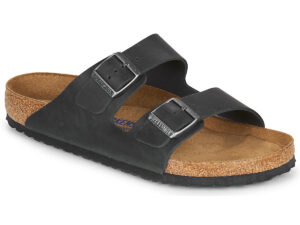 BIRKENSTOCK Arizona Soft Footbed Oiled Leather Black - Regular