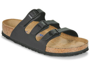 BIRKENSTOCK Florida Soft Footbed Birko-Flor Black - Regular