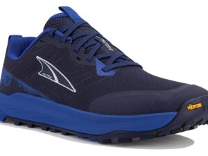 Altra Lone Peak 9+ homme dark blue - vue profil latéral trail running zéro drop