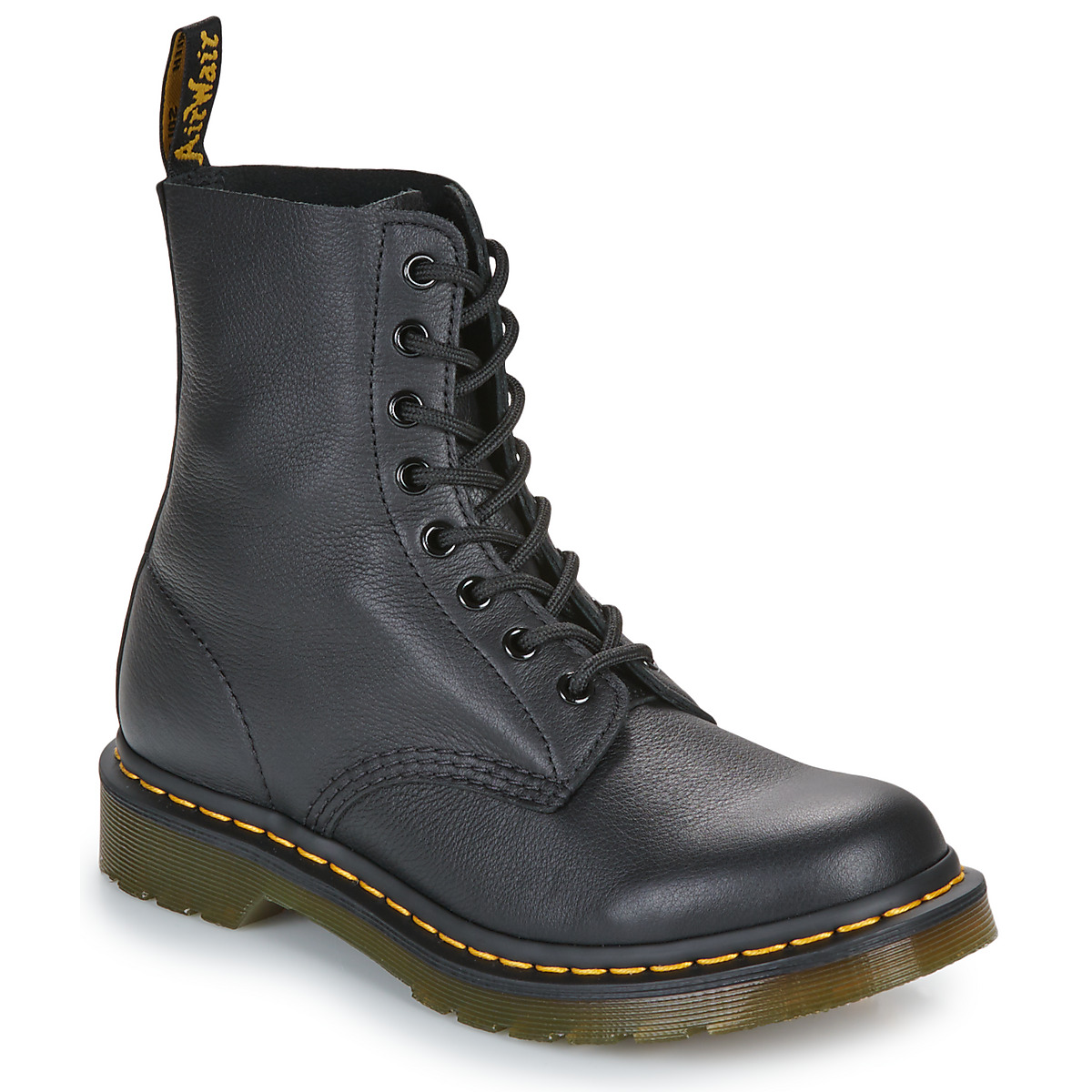 Dr. Martens 1460 PASCAL BLACK VIRGINIA chaussure Dr. Martens 1460 PASCAL BLACK VIRGINIA