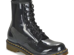 Dr. Martens 1460 W BLACK PATENT LAMPER Noir
