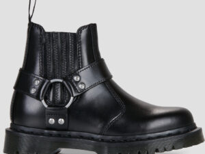 Dr. Martens 2976 HARNESS CHELSEA BOOT Black Analine