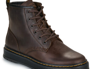 Dr. Martens Brookline Chukka 6 Eye Boot Dark Brown Crazy Horse Marron