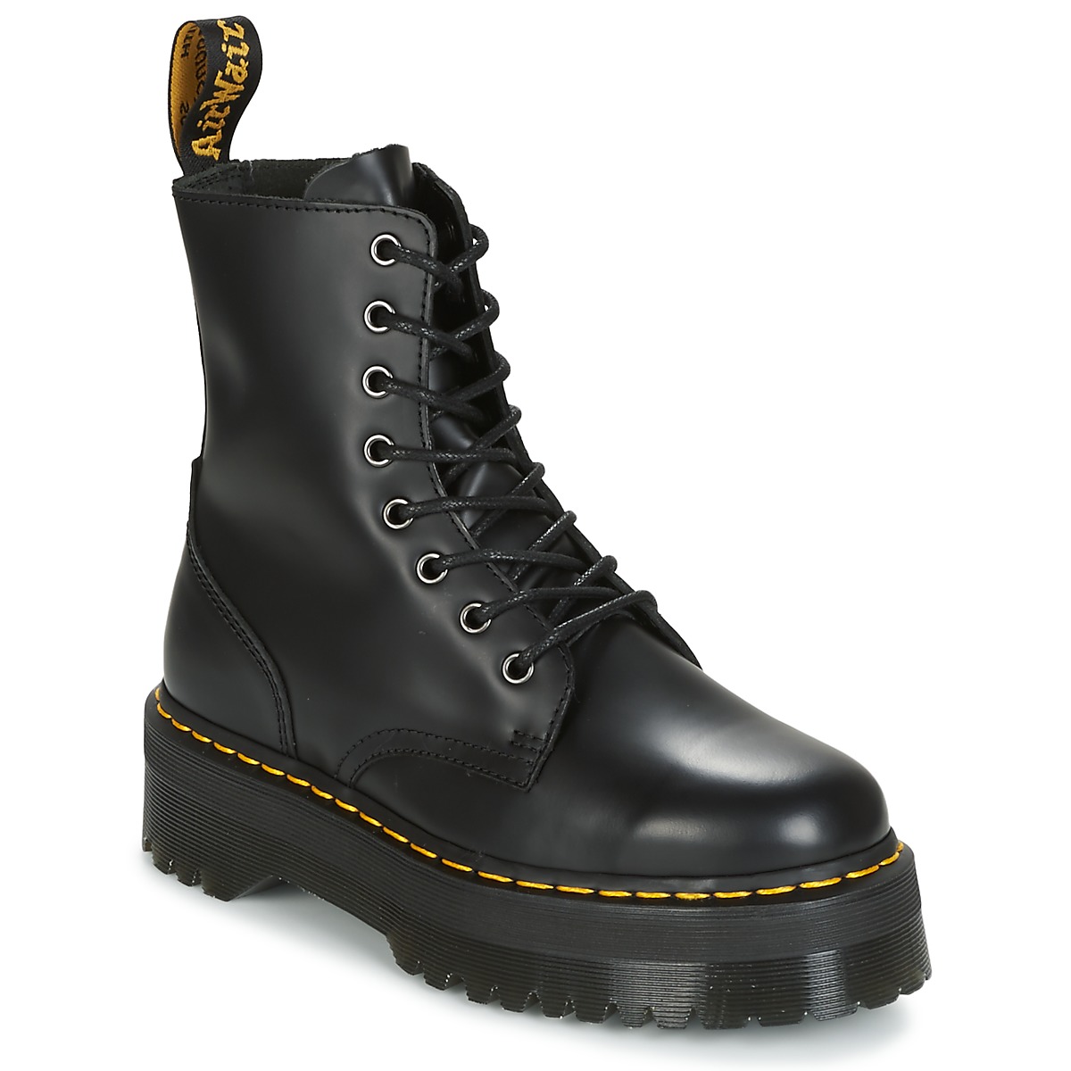 Dr. Martens JADON BLACK POLISHED SMOOTH chaussure Dr. Martens JADON BLACK POLISHED SMOOTH
