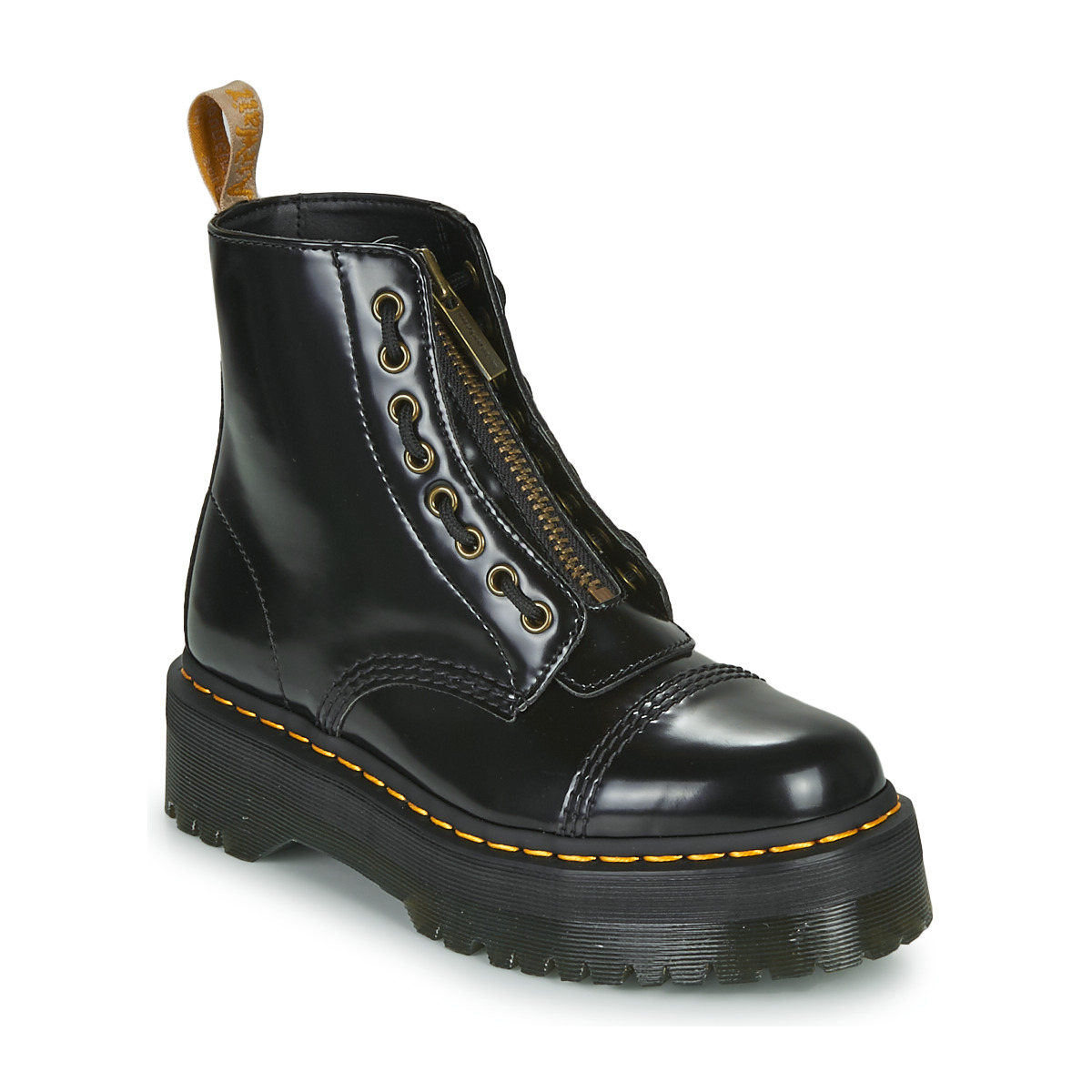 Dr. Martens VEGAN SINCLAIR BLACK OXFORD Noir chaussure Dr. Martens VEGAN SINCLAIR BLACK OXFORD Noir