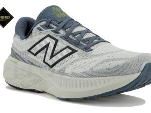 New Balance 880 V15 Gore-Tex homme gris argent - vue profil latéral imperméable