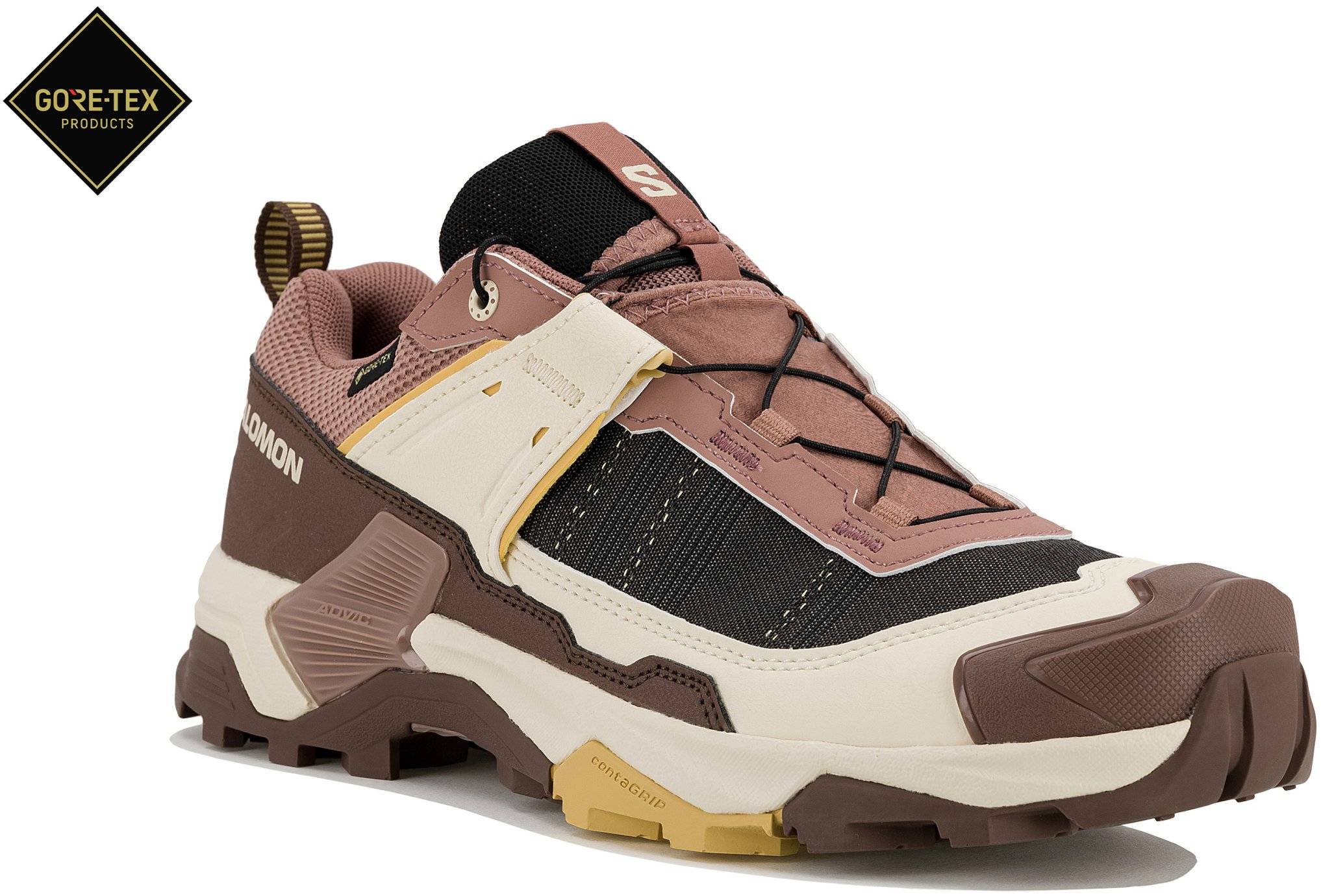 Salomon X Ultra 5 Gore-Tex Femme Marron chaussure Salomon X Ultra 5 Gore-Tex femme - L47726000