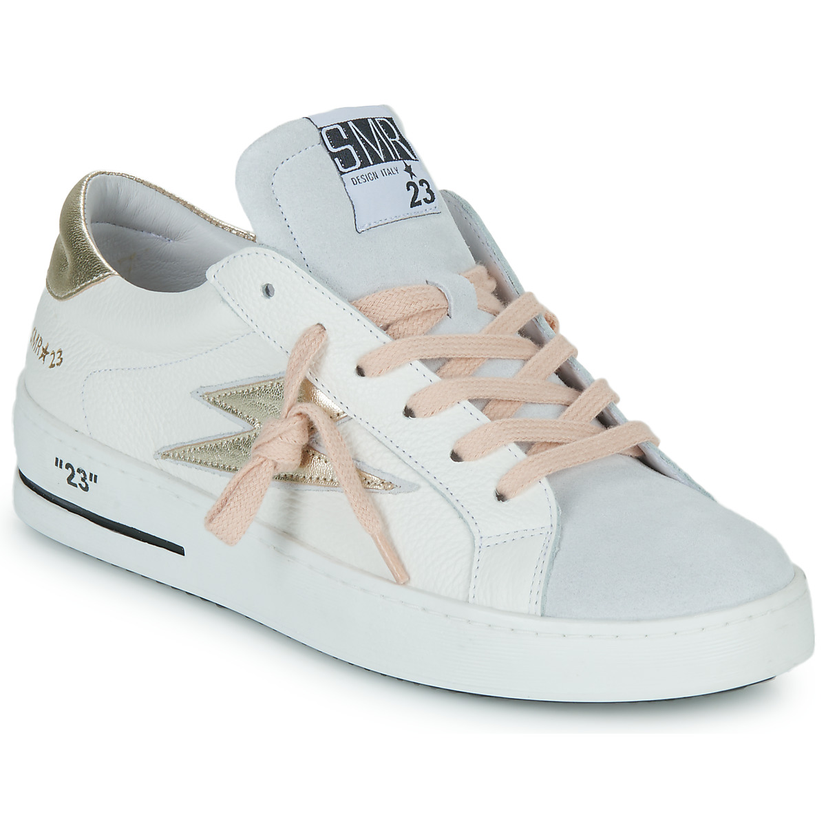 Semerdjian MAYA Beige / Doré / Rose chaussure Semerdjian MAYA Beige / Doré / Rose