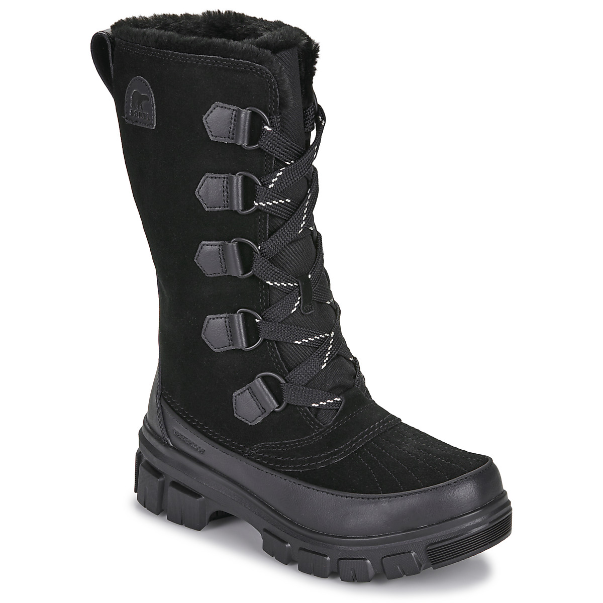 Sorel TORINO V TALL WP Noir chaussure Sorel TORINO V TALL WP Noir