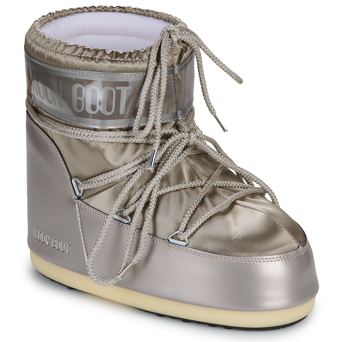 Moon Boot MB ICON LOW GLANCE Doré chaussure Moon Boot MB ICON LOW GLANCE Doré