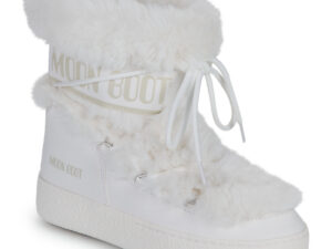 Moon Boot MB LTRACK FAUX FUR WP Blanc