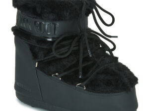 Moon Boot MOON BOOT ICON LOW FAUX FUR Noir