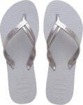 Havaianas Elegance, Elegance, Durable, Comfortable, Elegant Flip Flops, Elegant Straps and Non-Slip Sole, Women's Flip Flops