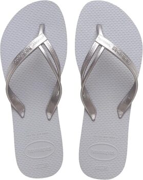 Havaianas Elegance, Elegance, Durable, Comfortable, Elegant Flip Flops, Elegant Straps and Non-Slip Sole, Women's Flip Flops