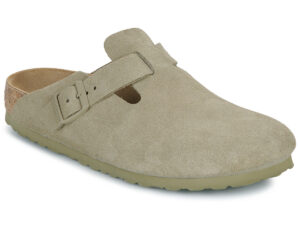 BIRKENSTOCK Boston Suede - Faded Khaki - Narrow