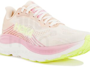 HOKA Clifton 11 Orange Blanc Femme – Running Amorti Maximal