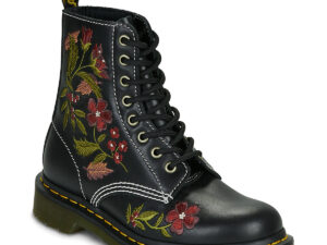 Dr. Martens 1460 PASCAL FLORAL BLACK WANAMA Noir