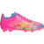 adidas F50 League FG/MG Enfant Rose Jaune