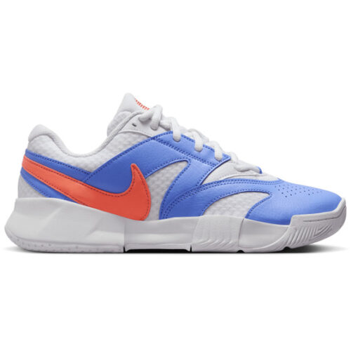 Nike Court Lite 4 Femme Blanc Bleu Orange