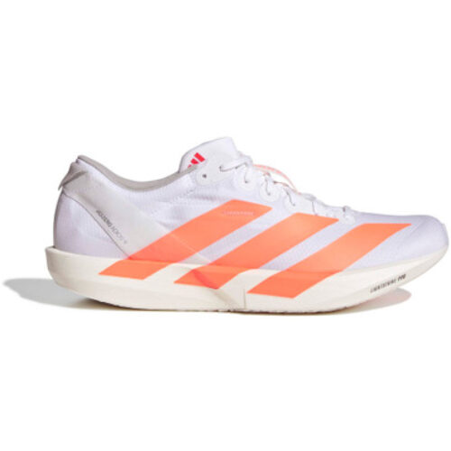 adidas Adizero Adios 9 Homme Blanc Orange