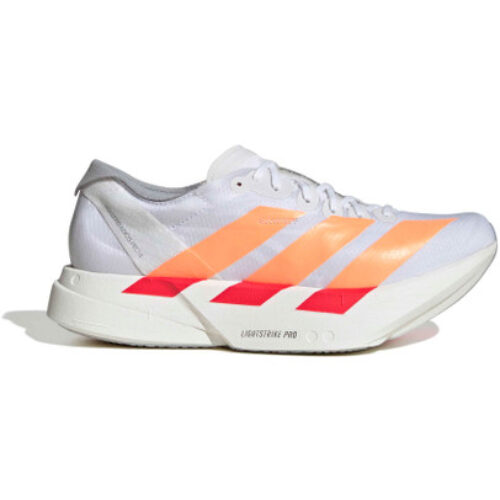 adidas Adizero Adios Pro 4 Femme Blanc Orange