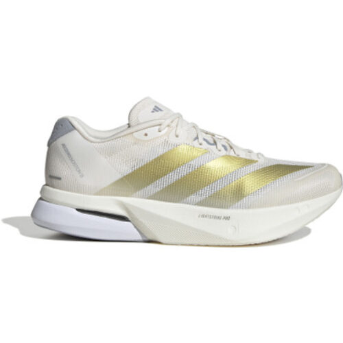 adidas Adizero Boston 13 Homme Blanc Or