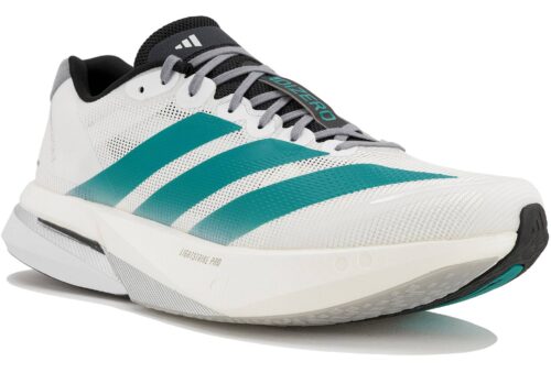 adidas adizero Boston 13 Blanc Vert