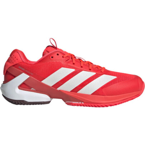 adidas adizero Ubersonic 5 Clay Homme Rouge Blanc