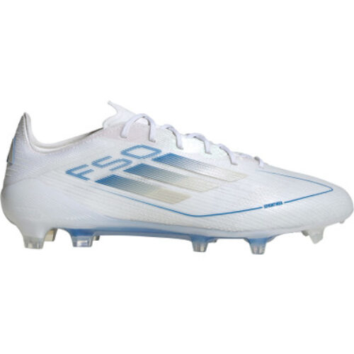 adidas F50 Elite FG Blanc Bleu Gris