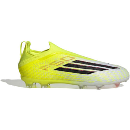 adidas F50 Elite Laceless FG Kids Jaune Noir Blanc