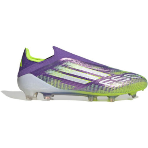 adidas F50 Elite Laceless FG Violet Jaune