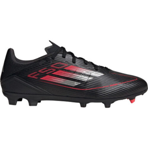 adidas F50 League FG/MG Noir Gris Rouge