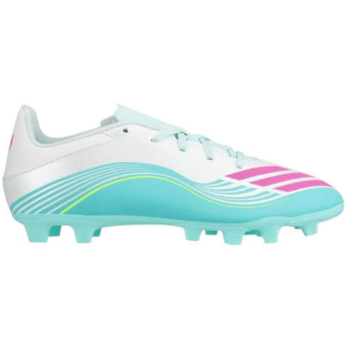 adidas F50 Messi Club Firm Ground/Multi Ground Blanc Bleu Rose