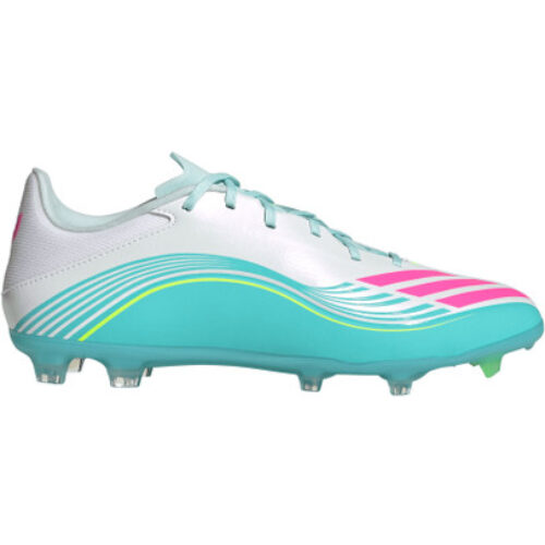 adidas F50 Messi League Firm Ground/Multi Ground Blanc Bleu Rose