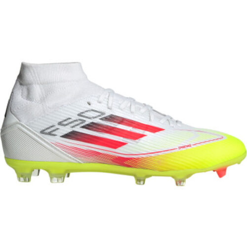 adidas F50 Mid League FG/MG Femme Blanc Jaune