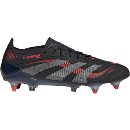adidas Predator Elite SG Noir Gris Rouge