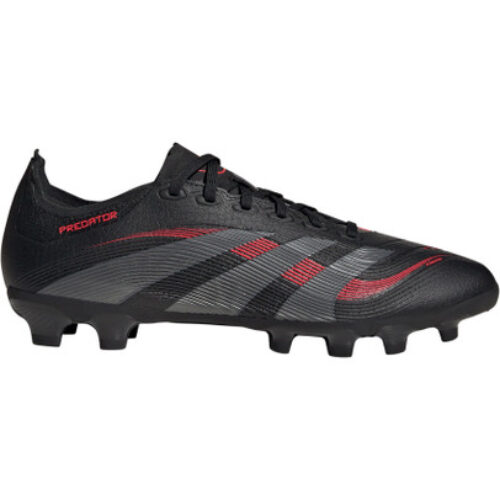 adidas Predator League MG Noir Gris Rouge