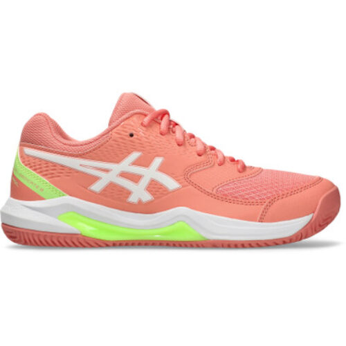 Asics Gel-Dedicate 8 Padel Femme Orange Blanc