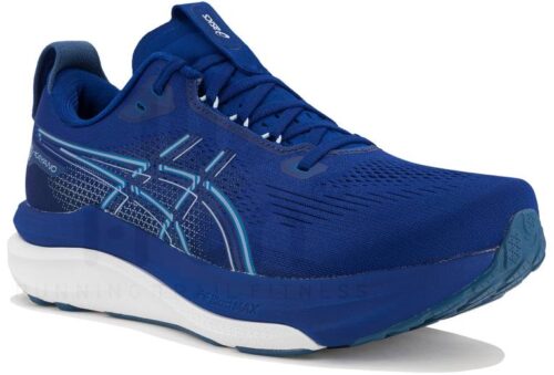 Asics Gel-Kayano 33 Homme Bleu Prusse / Blanc