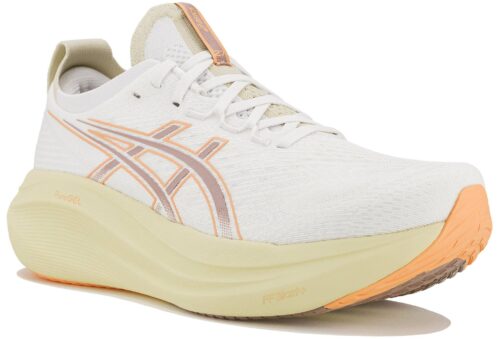 ASICS Gel-Nimbus 27 Blanc Homme – Running Amorti Maximal Neutre