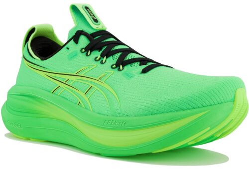 ASICS Gel-Nimbus 28 Vert – Running Amorti Maximal Neutre