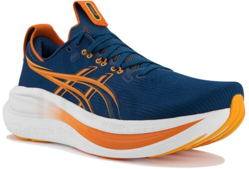 ASICS Gel-Nimbus 28 Bleu Marine – Running Amorti Maximal Neutre