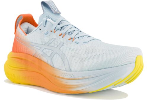 ASICS Gel-Nimbus 28 Bleu – Running Amorti Maximal Neutre