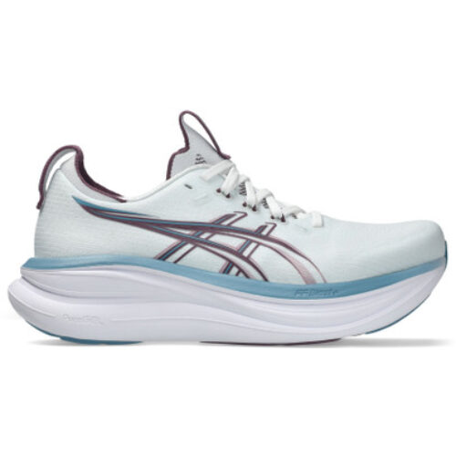 ASICS GEL-Nimbus 28 Femme Blanc Bleu
