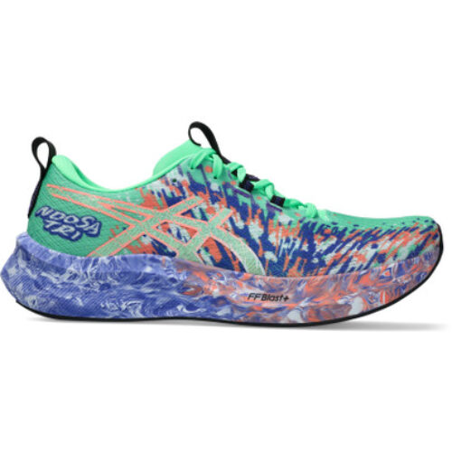 ASICS Noosa Tri 16 Bleu Vert – Triathlon Running Transition Rapide