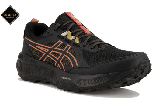 Asics Gel-Sonoma 8 Gore-Tex Femme Noir Orange