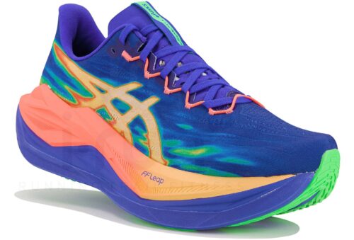 Asics Superblast 3 Femme Bleu Orange